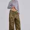 Parachute Pants i anka-kamouflage