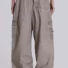 Parachute Pants i Stone Oil-tvätt