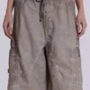 Parachute Pants i Stone Oil-tvätt