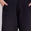 Petite svarta, baggy Monster Joggers