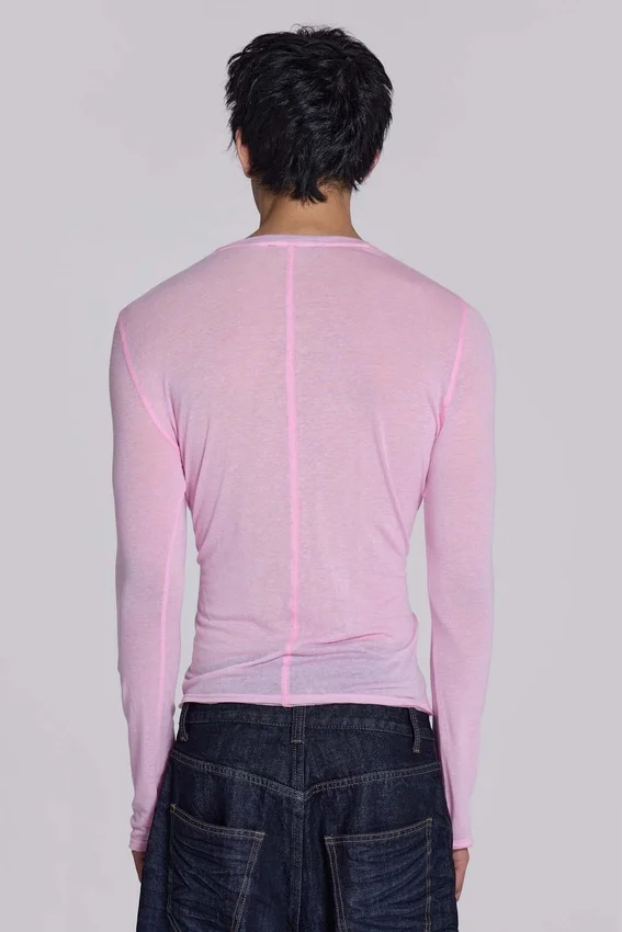 Pink Mist långärmad topp