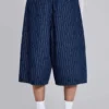 Pinstripe Denim XL Goliath Shorts