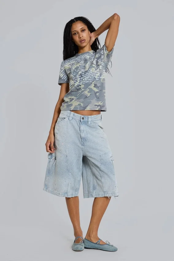 Skull Camo-T-shirt