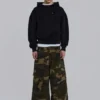 Pullover Bitten-hoodie i svart
