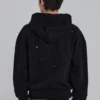 Pullover Bitten-hoodie i svart