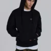 Pullover Bitten-hoodie i svart