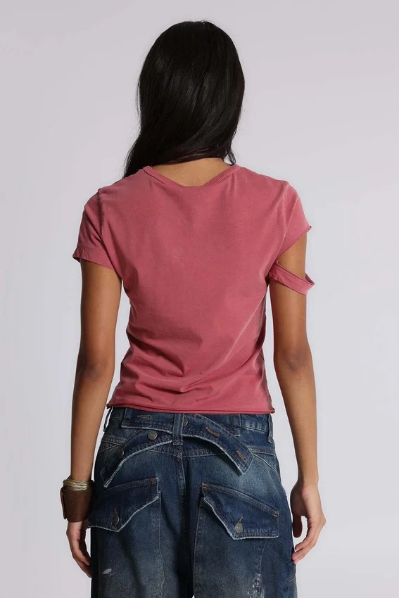 Rally Distressed Embellished Tee