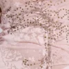 Ramona-väst i rosa med burnout-effekt