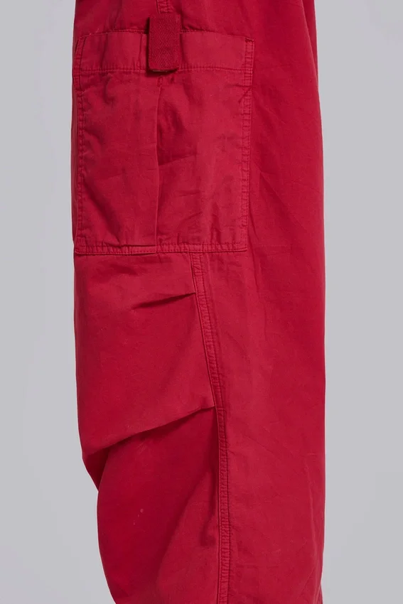 Röda Parachute Cargo byxor