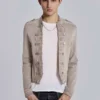 Rebel Military Jacket i lera