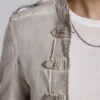 Rebel Military Jacket i lera