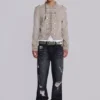 Rebel Military Jacket i lera