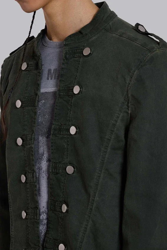 Rebel militärjacka i khaki