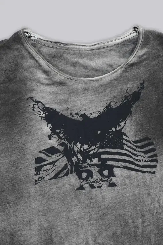 Rock Revival Faded Eagle T-shirt