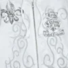 Rock Revival grafisk hoodie med nitar