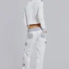Rock Revival grafisk hoodie med nitar