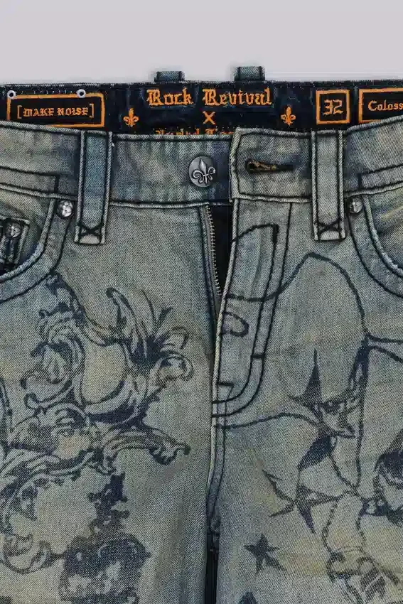 Rock Revival Inked-Jeans