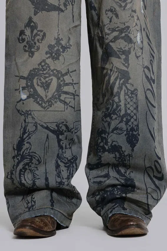 Rock Revival Inked-Jeans