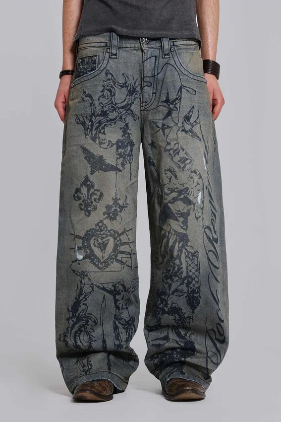 Rock Revival Inked-Jeans