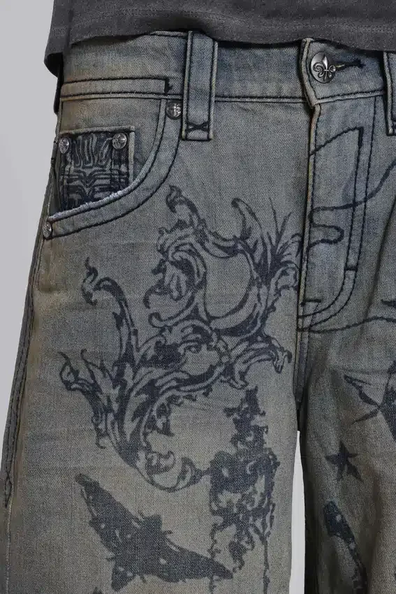 Rock Revival Inked-Jeans
