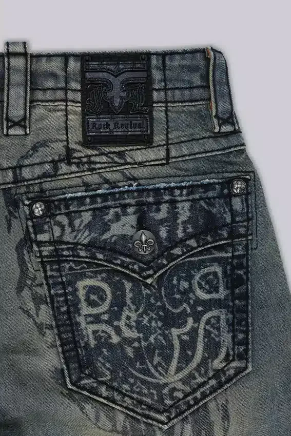 Rock Revival Inked-Jeans
