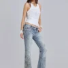 Rock Revival Madison Bootcut-jeans med dekorationer