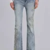 Rock Revival Madison Bootcut-jeans med dekorationer