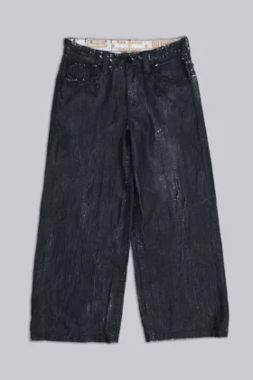 Rock Revival Moto Wax-Jeans