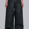 Rock Revival Moto Wax-Jeans
