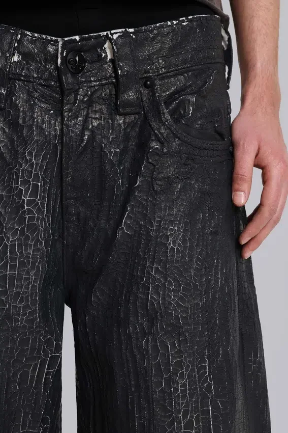 Rock Revival Moto Wax-Jeans