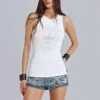 Rock Revival Rhinestone Fleur de Lis-väst Toppar