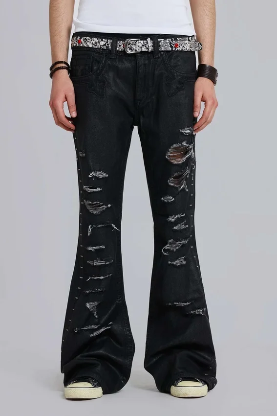 Rock Revival Staple Wax Bootcut-Jeans