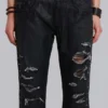 Rock Revival Staple Wax Bootcut-Jeans