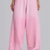Rosa sportiga, baggy Monster Joggers