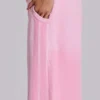 Rosa sportiga, baggy Monster Joggers