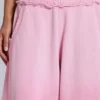 Rosa sportiga, baggy Monster Joggers