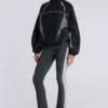 Rynna sportiga byxor med vikbar midja och bootcut-passform