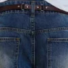 Saddle Skinny brunt läderbälte