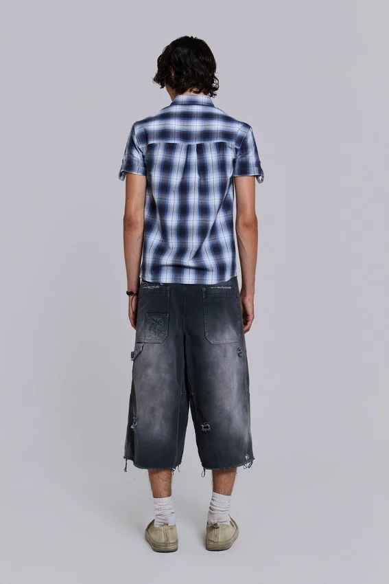 Skate-slitna snickarshorts