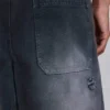 Skate-slitna snickarshorts