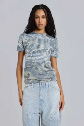 Skull Camo-T-shirt