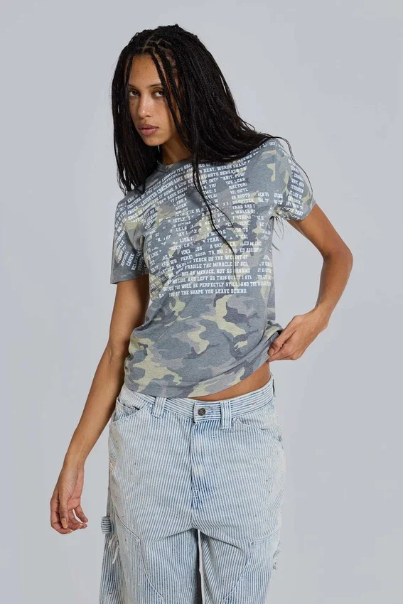 Skull Camo-T-shirt