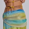 Soleila draperad maxikjol