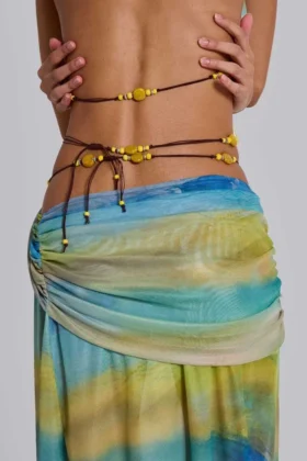 Soleila rygglös halterneck-top