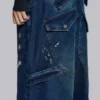 Splatter Cinch Carpenter-Jeans