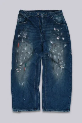 Splatter Cinch Carpenter-Jeans