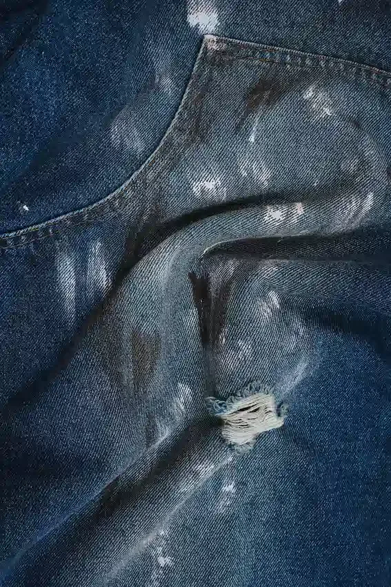 Splatter Cinch Carpenter-Jeans