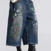 Splatter Crop XL Carpenter-Jeans