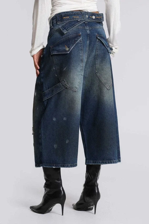 Splatter Crop XL Carpenter-Jeans
