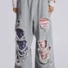Stars and Stripes Distressed Monster Joggers